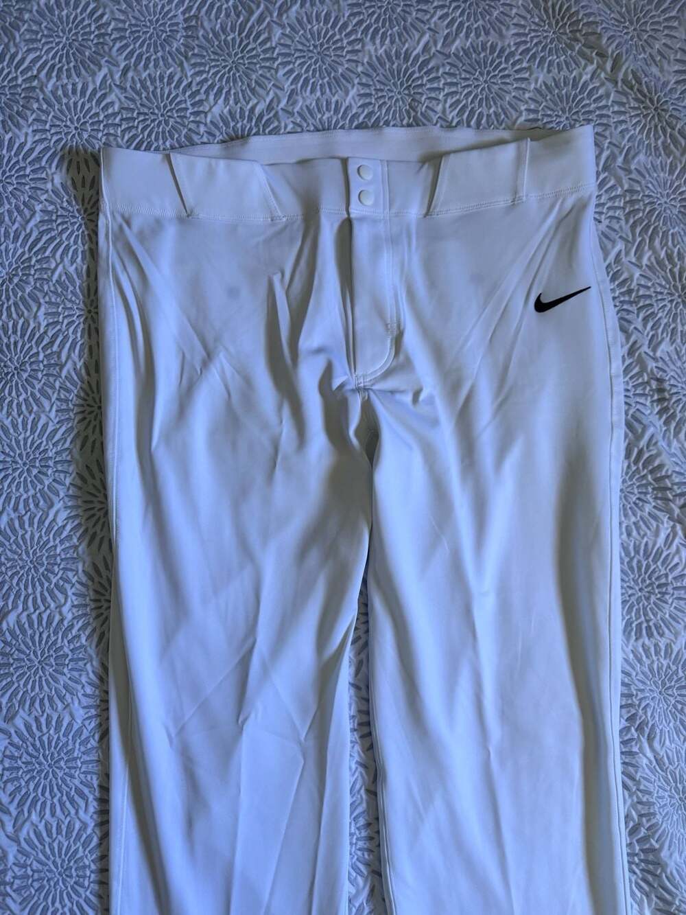 Nike Vapor Premier Dri-Fit ADV Tapered Baseball Pants White FZ1377-100 Mens XL - Picture 5 of 10